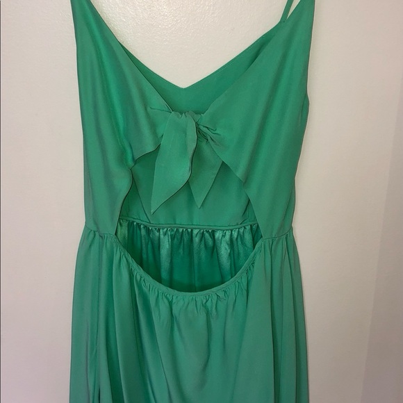 Parker Silk Light Green Dress Size Small - Picture 5 of 7